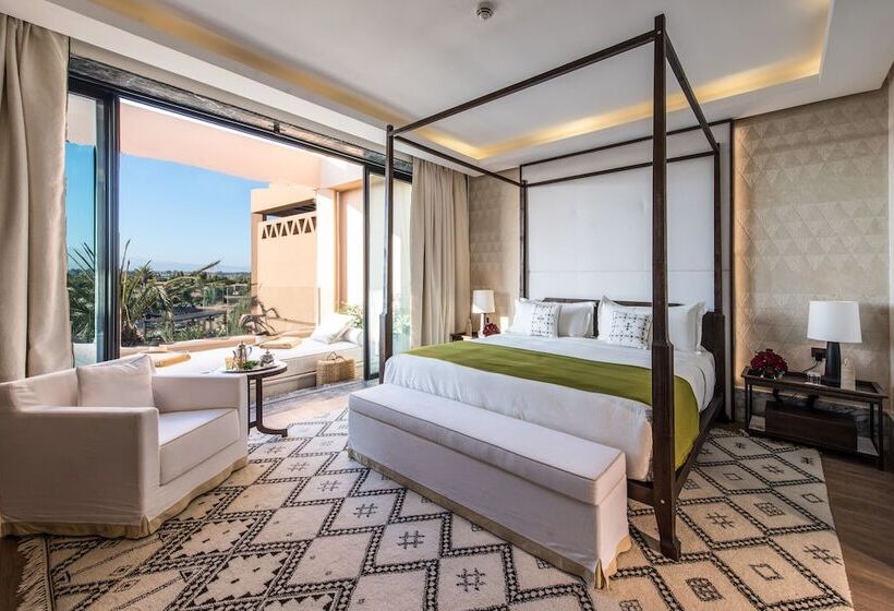 可观景的套房, Mandarin Oriental Marrakech