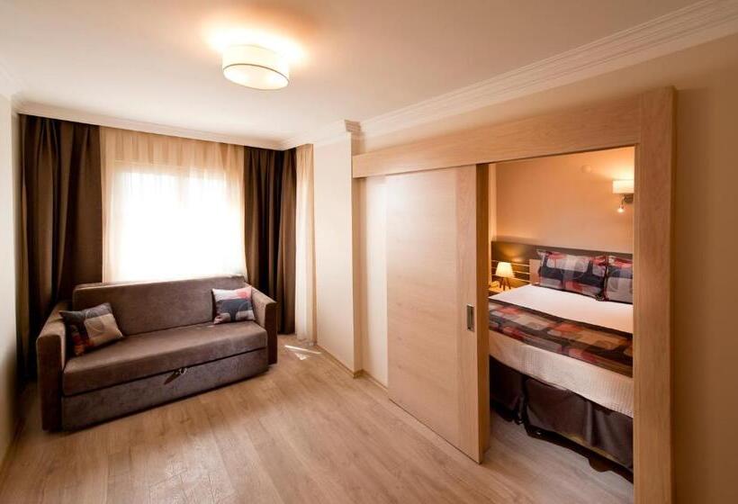 Апартаменты Deluxe 1 Спальня, Atrium Apart Otel
