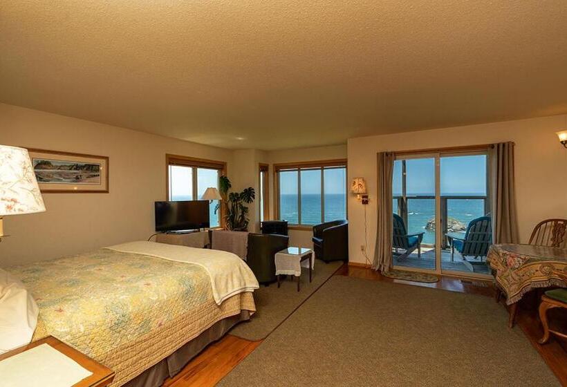 Люкс Кровать Кинг, Turtle Rocks Oceanfront Inn