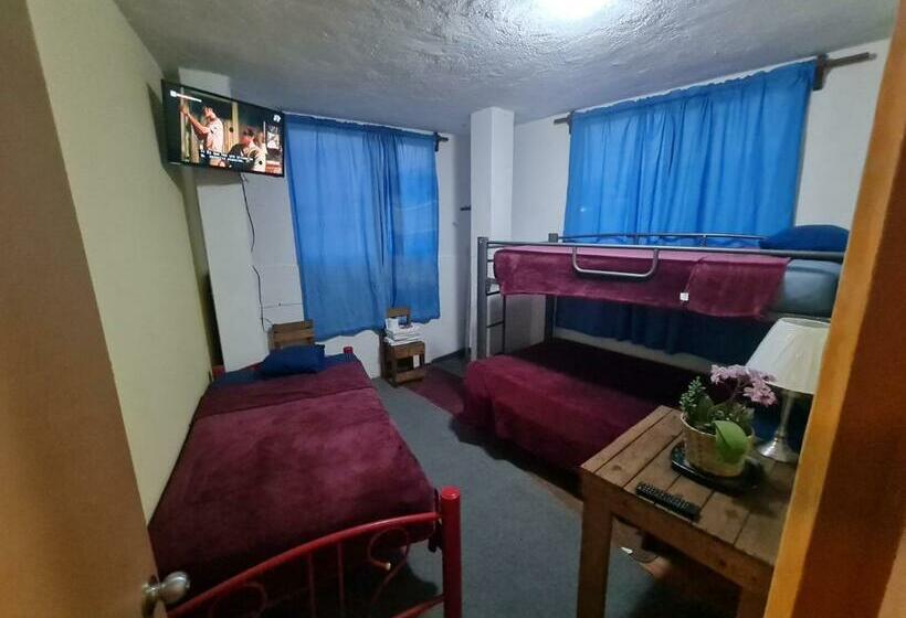 غرفة قياسية ثلاثية حمام مشترك, Hostal Del Elefante