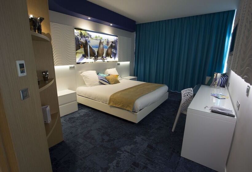 Quarto Estandar Individual, Marineland Hôtel