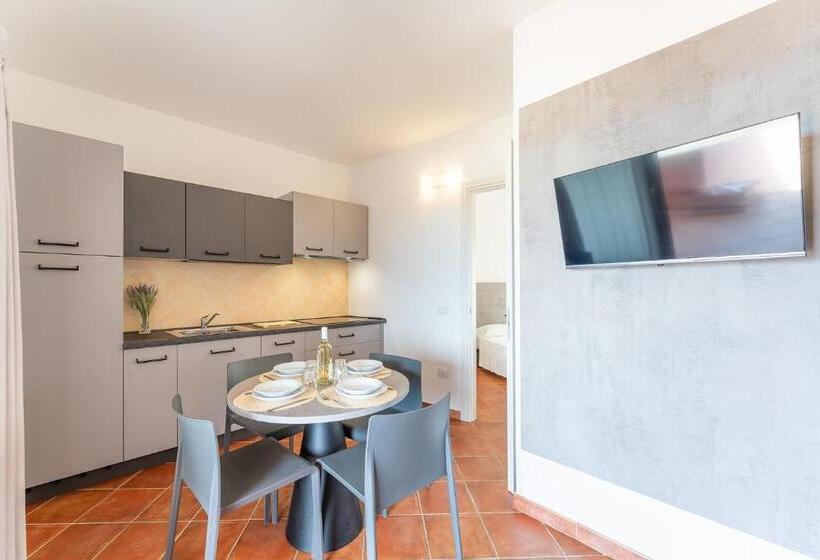 Apartamento 1 Dormitorio, Residence Le Rocce Rosse