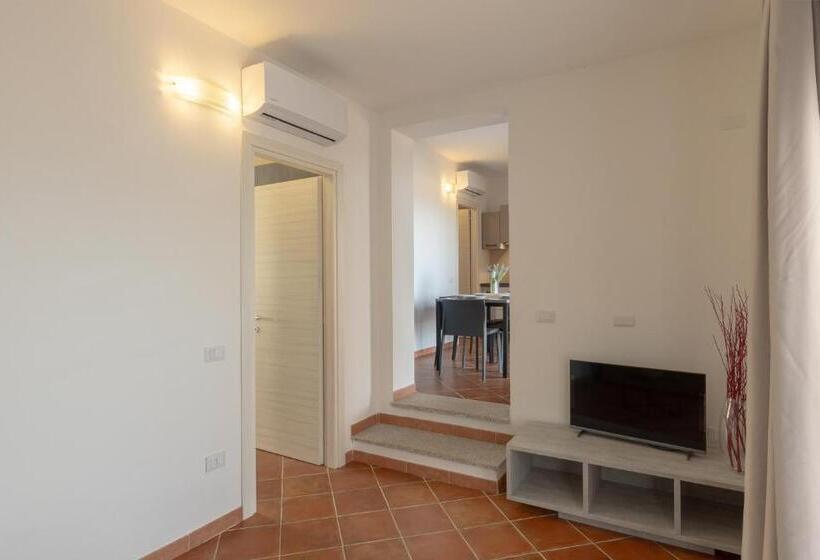 Апартаменты 2 Спальни, Residence Le Rocce Rosse