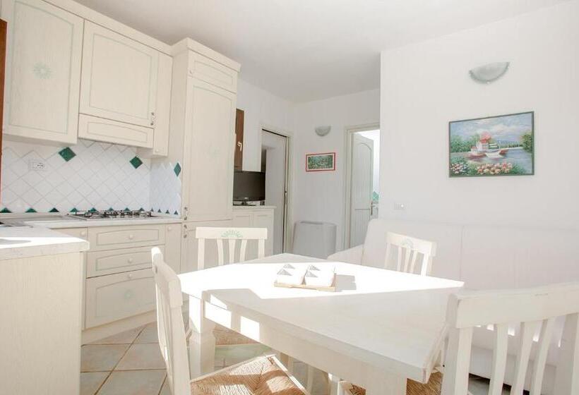 آپارتمان 1 خوابه با چشم‌انداز دریا, Residence La Marmorata