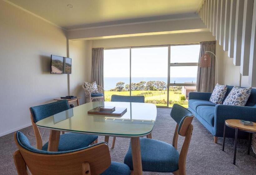 1침실 디럭스 아파트 바다 전망, Pacific Rendezvous Resort