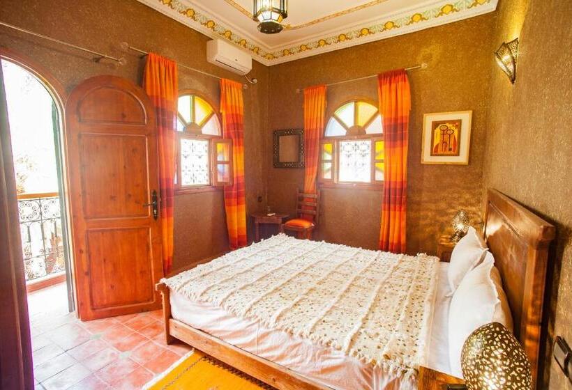 اتاق استاندارد با بالکن, Riad Soleil Du Monde