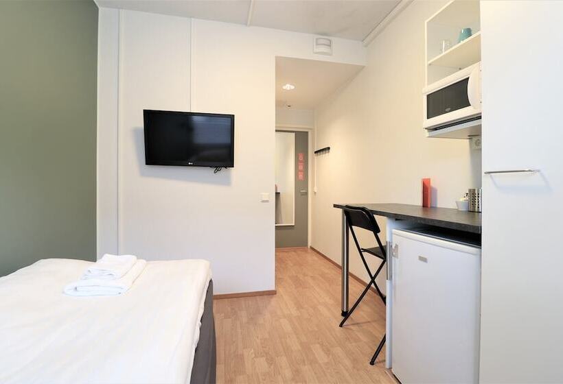 스탠다드 싱글 룸, Forenom Aparthotel Helsinki Herttoniemi