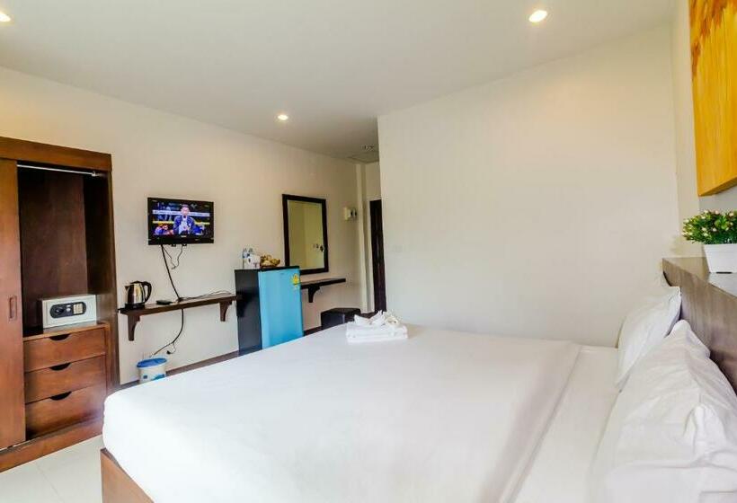 수피리어 룸, Baan Yuyen Karon Guesthouse