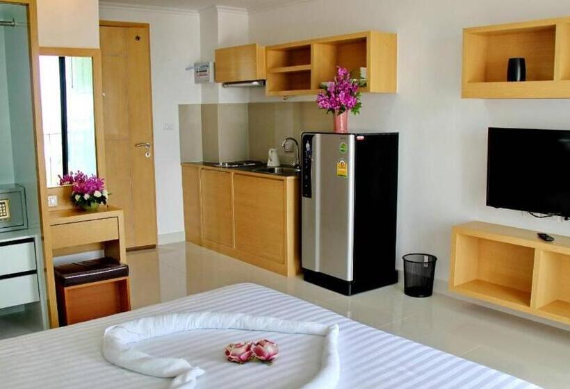 침실 1개 아파트, Diana Garden Resort   Sha Extra Plus