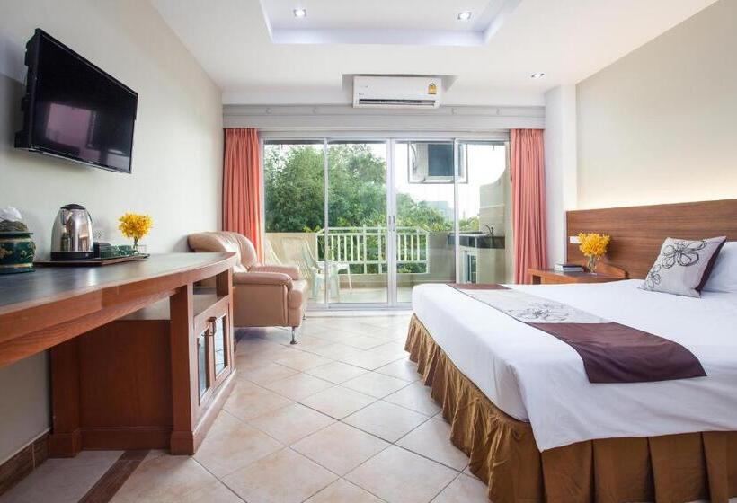 디럭스 룸, Diana Garden Resort   Sha Extra Plus