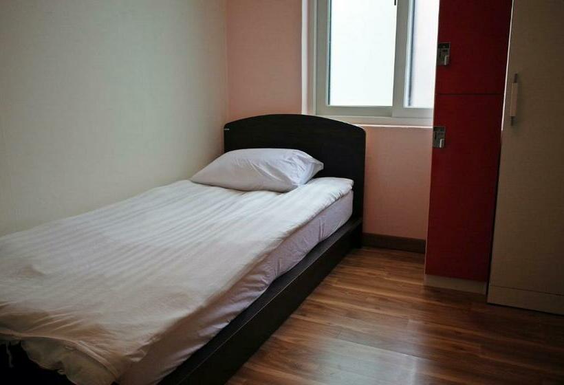 스탠다드 싱글 룸 공동욕실, Yakorea Hostel Gangnam