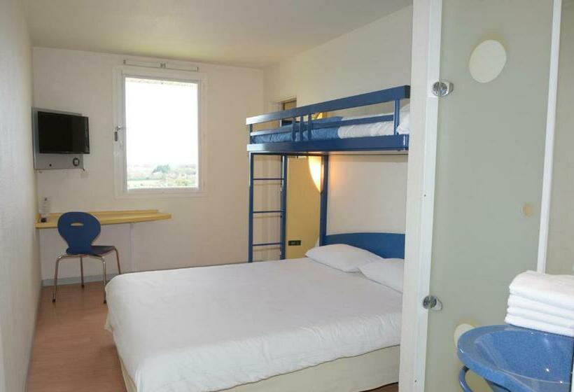 اتاق استاندارد سه نفره, Ibis Budget Nevers Varennes Vauzelles
