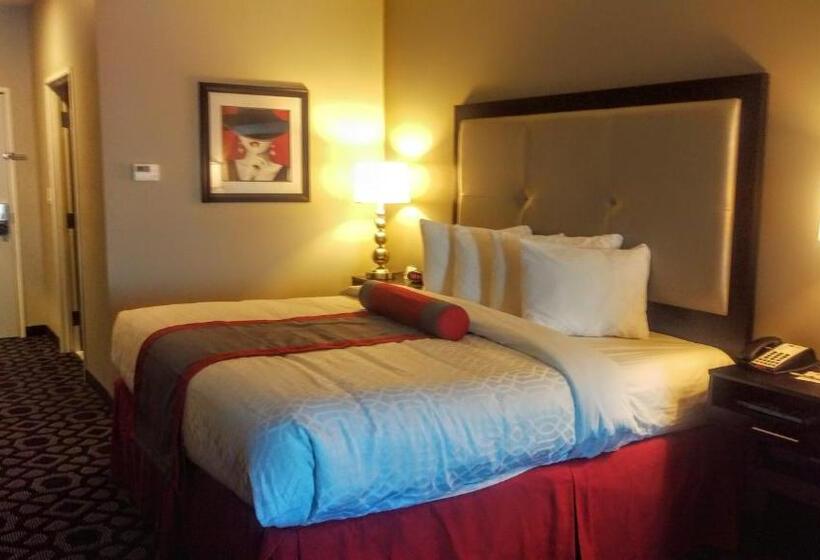 キングサイズベッドのスタンダードルーム, Best Western Plus Laredo Inn & Suites