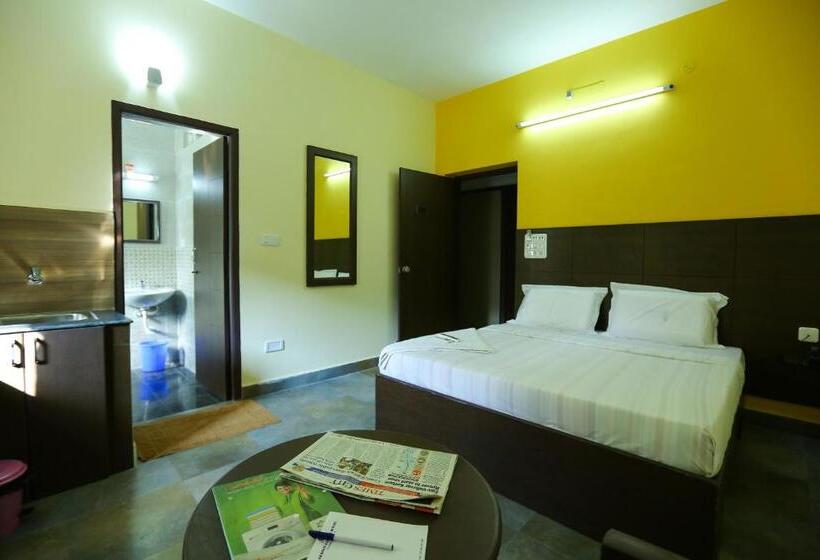 חדר דלוקס, Season 4 Residences  Thiruvanmiyur Near Tidel Park Apollo Proton Cancer Center And Iit Madras Resear