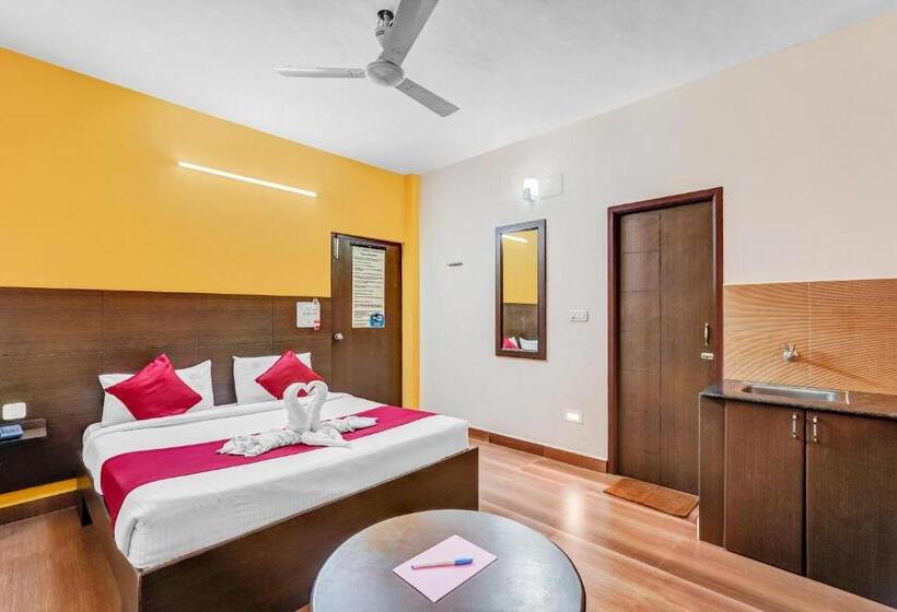 חדר דלוקס, Season 4 Residences  Thiruvanmiyur Near Tidel Park Apollo Proton Cancer Center And Iit Madras Resear
