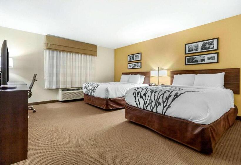 장애인을 위한 스탠다드 룸, Sleep Inn & Suites Lincoln University Area