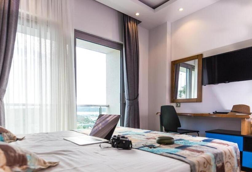 Апартаменты 1 Спальня Вид на Море, Degirmenburnu Residence