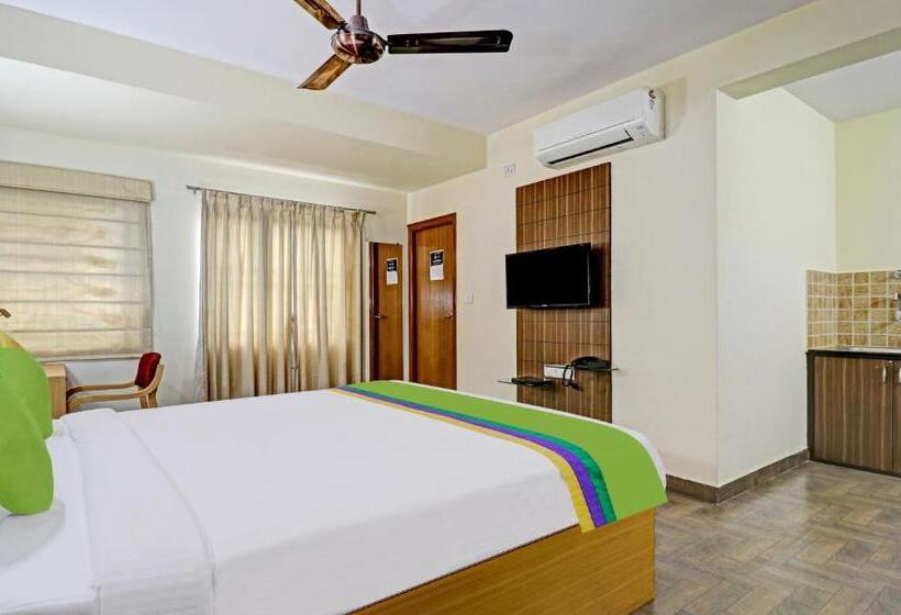 Номер Deluxe, Treebo Akshaya Mayflower Vijaya Bank Layout