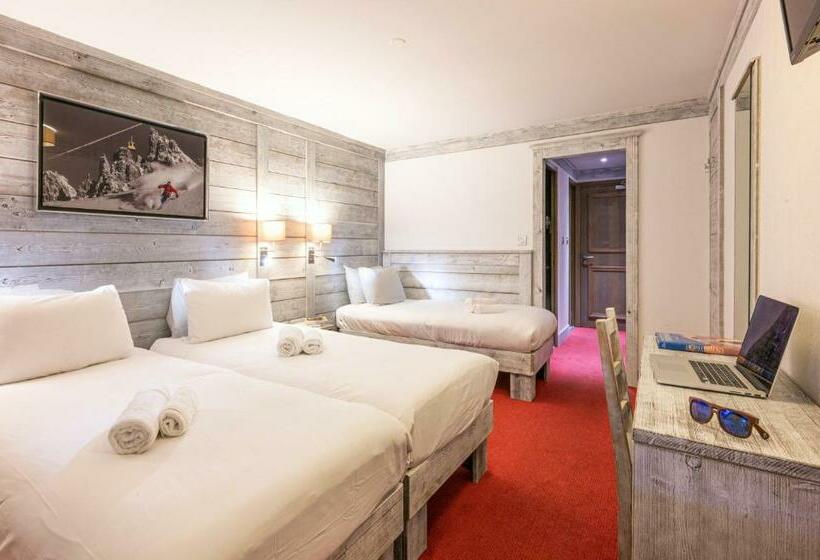اتاق سوپریور سه تخته, Hôtel L Aiguille Percée