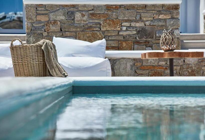 סוויטת ג'וניור נוף לים, Mykonos Waves Beach House & Suites