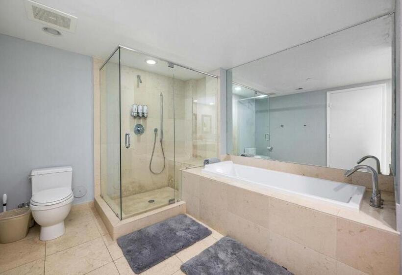 סוויטה עם מרפסת, Icon Brickell Miami Condo In Downtown 2bd 2ba