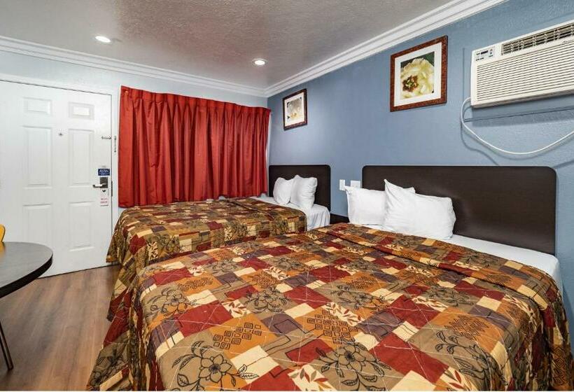 Номер Стандарт 2 Двуспальные Кровати, Travelodge By Wyndham Sacramento Convention Center