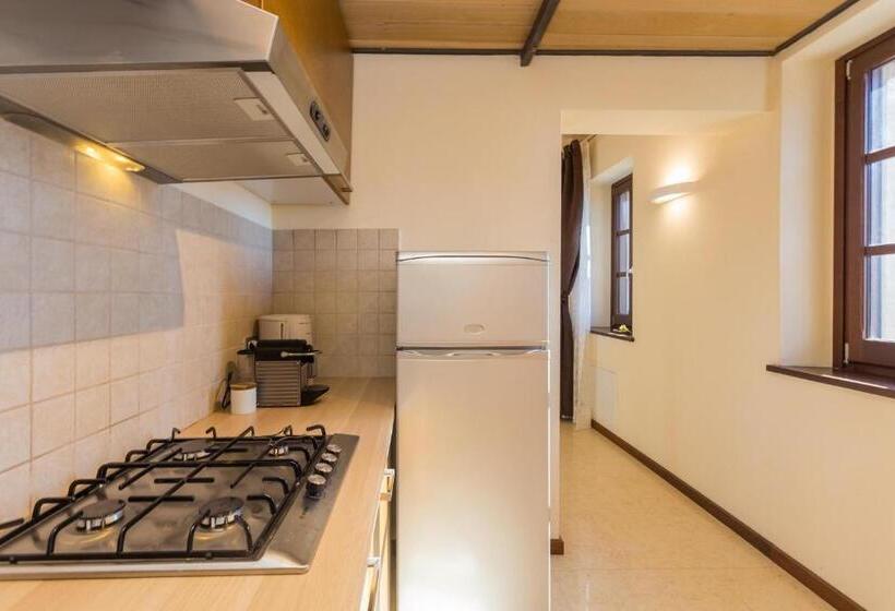 침실 1개 발코니 아파트, Antico Casale Tiravento
