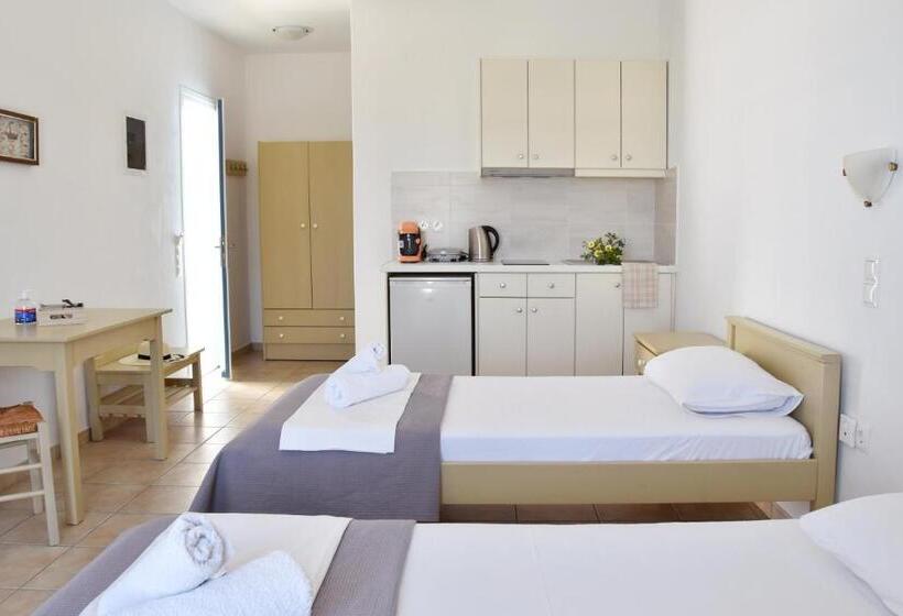 Escritório Estandar Vista Mar, Captain Apartments Paros