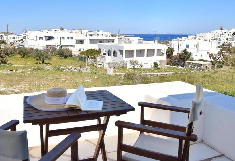 스탠다드 스튜디오 바다 전망, Captain Apartments Paros