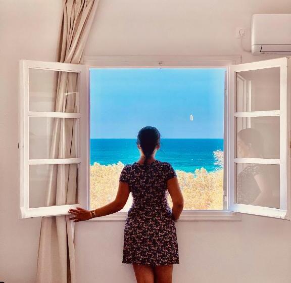带1个卧室的带海景的公寓, Thalassa Naxos