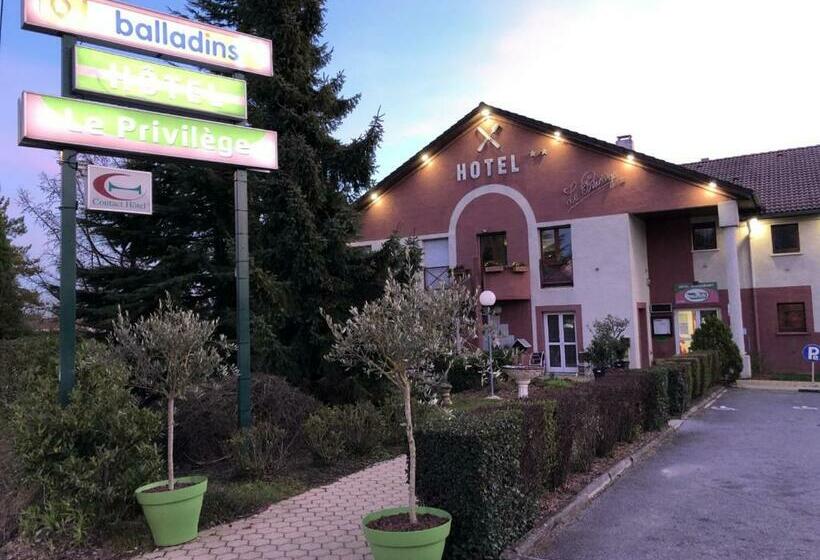 Номер Стандарт, Hôtel Restaurant Le Privilège   Authentic By Balladins