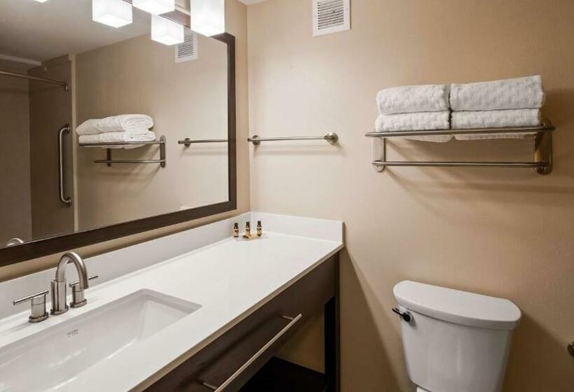 キングサイズベッドのスタンダードルーム, Best Western Plus Thornburg Inn & Suites