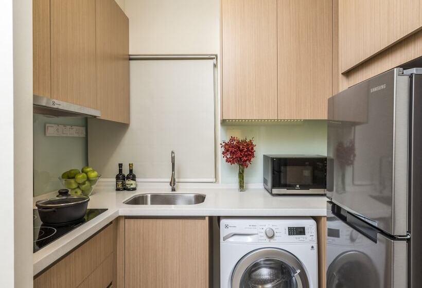 דירת פרמיום 3 חדרי שינה, Somerset Medini Iskandar Puteri