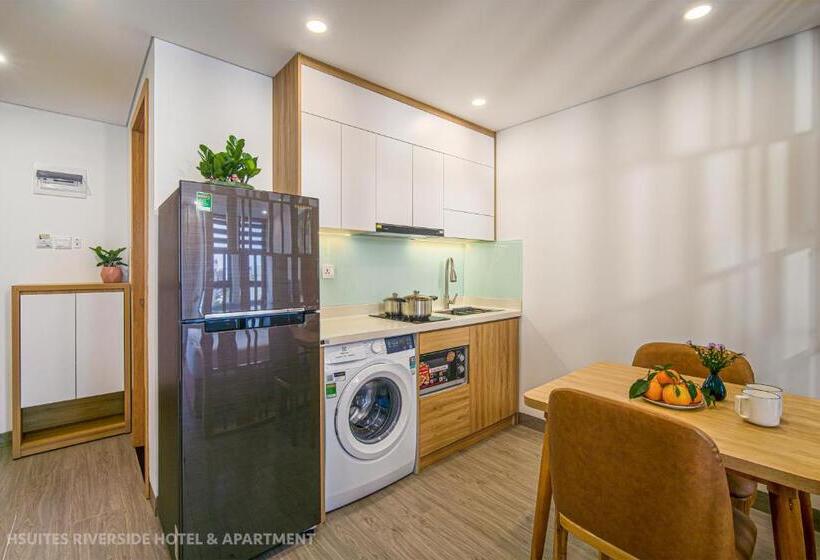 استودیو استاندارد با تخت کینگ, Hsuites Riverside Hotel And Apartment