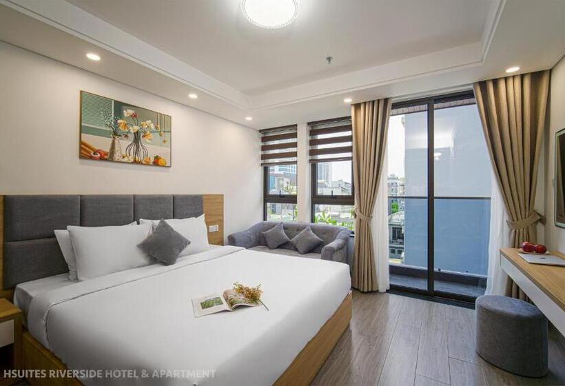 استودیو استاندارد با تخت کینگ, Hsuites Riverside Hotel And Apartment