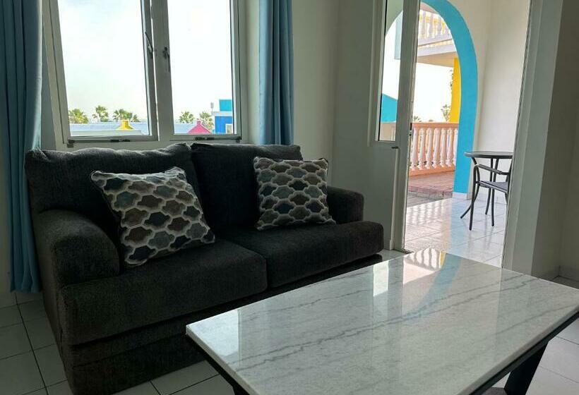 آپارتمان 1 خوابه با چشم‌انداز دریا, Merakii Seaview Escape Curacao