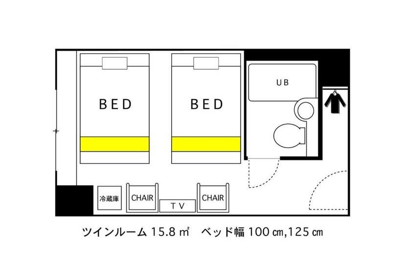 استودیوی استاندارد, Areaone Okayama   Vacation Stay 32495v