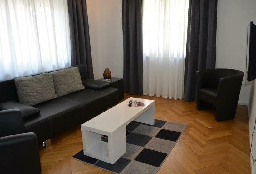 침실 2개 아파트, Prinz City Apartments Mit Klimaanlagen