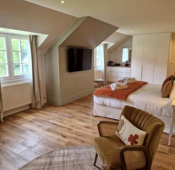 Deluxe люкс с видом на реку, Au Moulin Saint Nicol   Honfleur