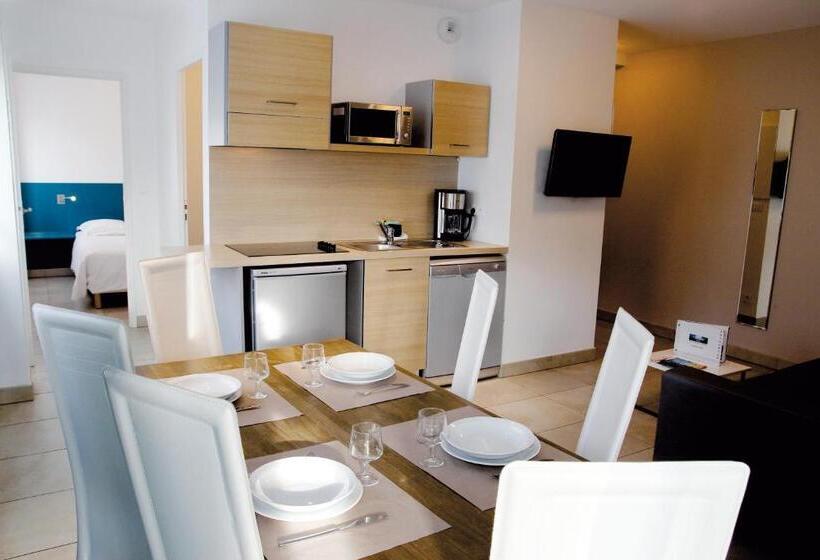 Апартаменты 1 Спальня, Residence Thalacap