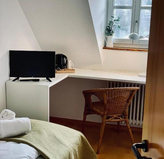 Одноместный Номер Basic, & Restaurant Grüner Baum Merzhausen