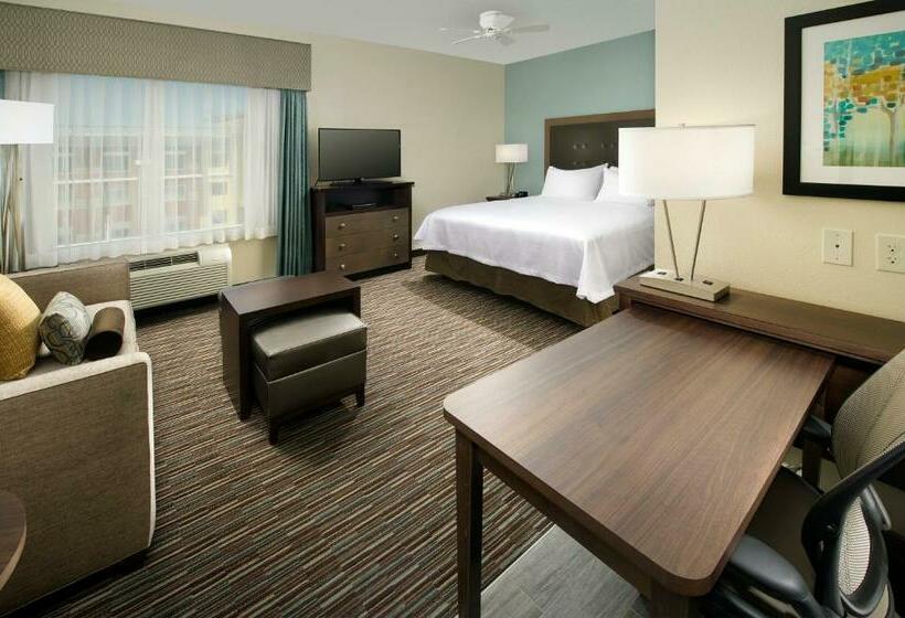 Suite Cama King, Homewood Suites By Hilton San Antonio Airport