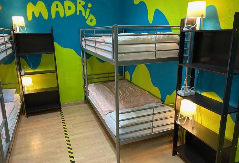 تختخواب در اتاق مشترک, Bed Madrid Hostel By Bossh! Hotels