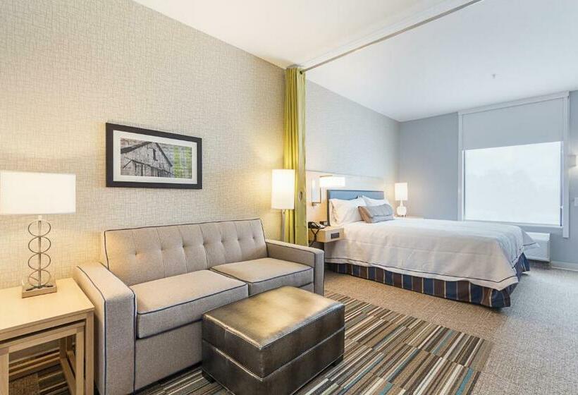 Люкс Deluxe Кровать Кинг, Home2 Suites By Hilton Dallas Grand Prairie
