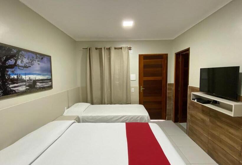 اتاق استاندارد سه نفره, Pousada Vila Tutoia Praia