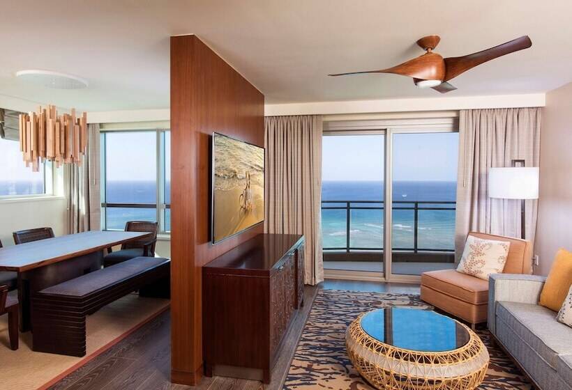 شقة دور أخير غرفة نوم واحدة, Hilton Grand Vac Club The Grand Islander Waikiki Honolulu