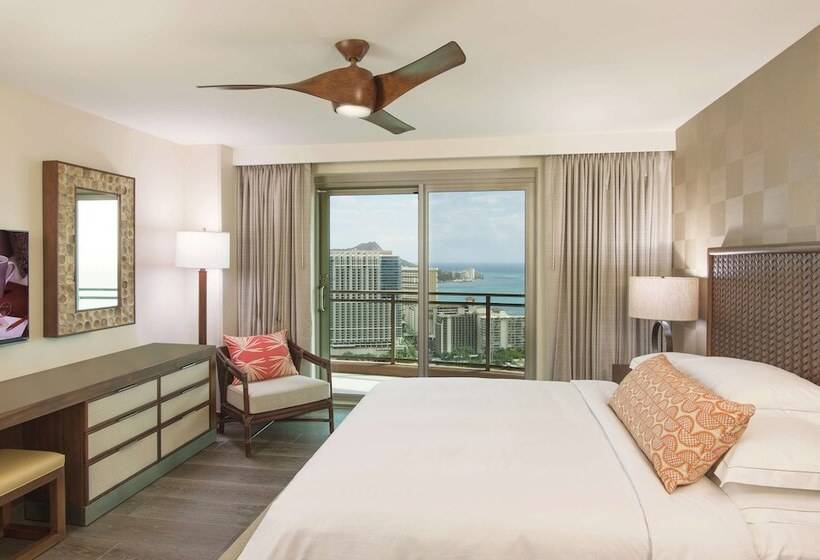 شقة دور أخير غرفتين نوم, Hilton Grand Vac Club The Grand Islander Waikiki Honolulu