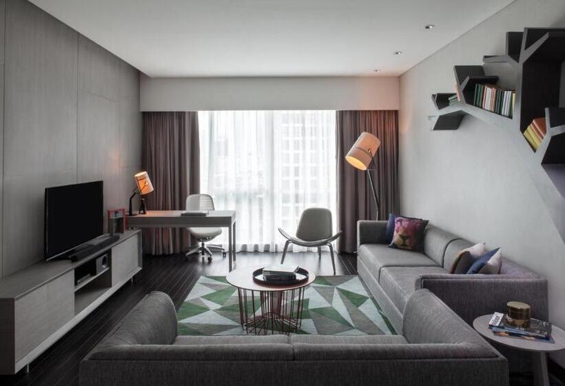Апартаменты Premium 3 Спальни, Fraser Place Setiabudi Jakarta