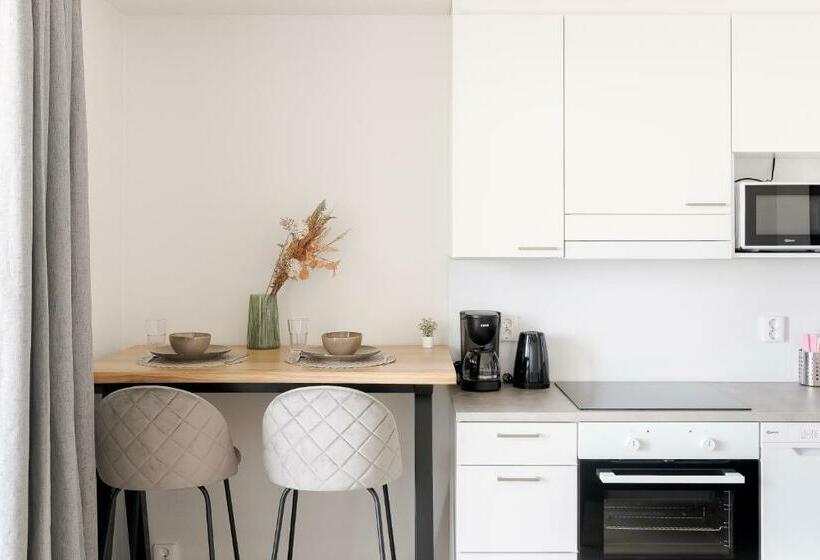 스탠다드 발코니 스튜디오, Serviced Apartments Pirkkala By Uhanda