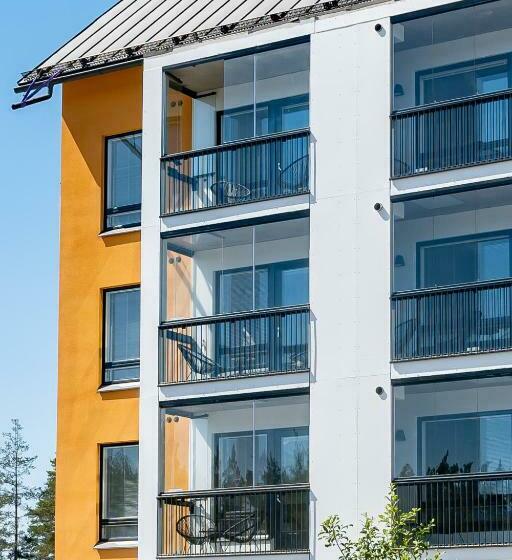 스탠다드 발코니 스튜디오, Serviced Apartments Pirkkala By Uhanda